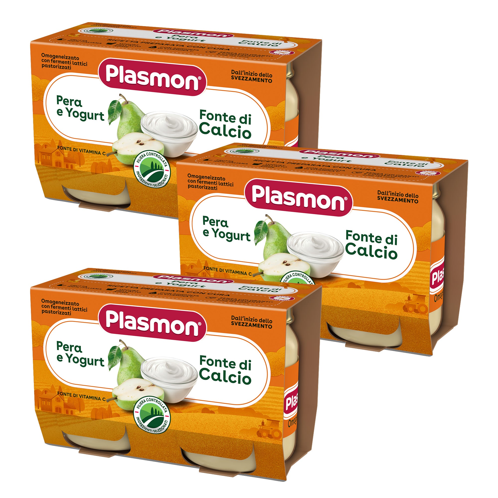 plasmon-omogeneizzato-pera-yogurt-3-confezioni-da-2x120-g-poire-et-yaourt-d-s-le image 1