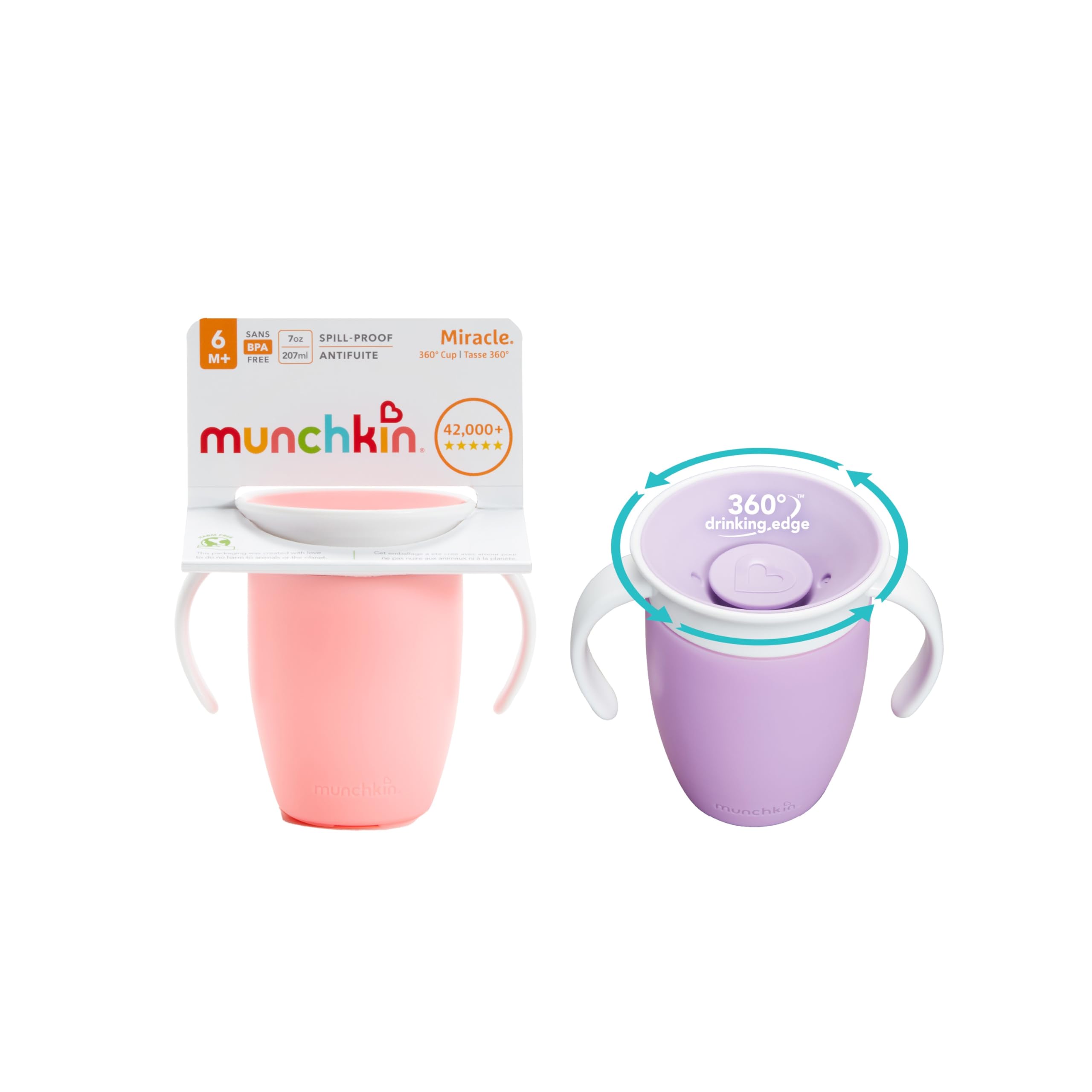 munchkin-miracle-360-tasse-d-apprentissage-6-mois-207-ml-bleu-jaune-lot-de-2 image 7