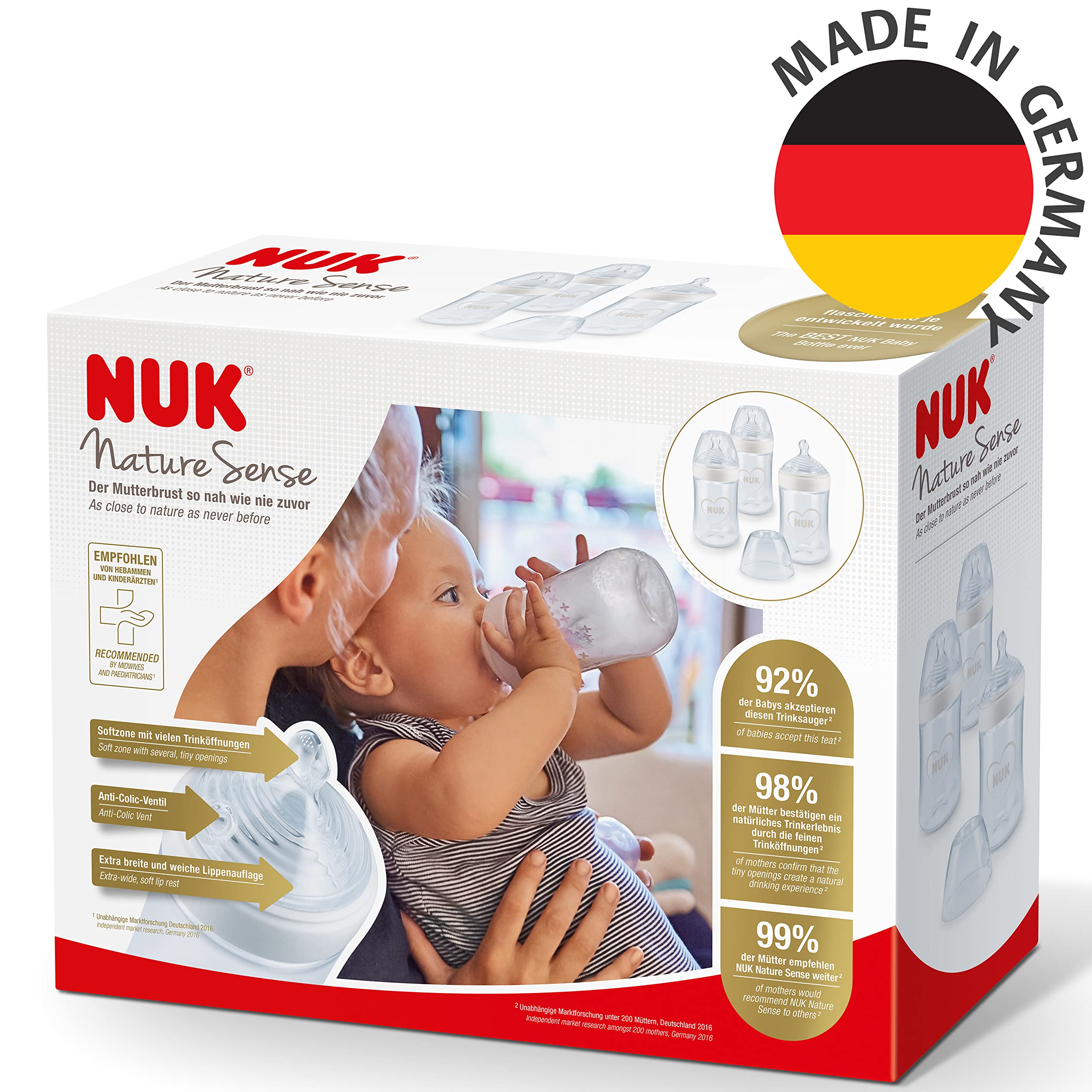 nuk-nature-sense-biberons-260-ml-0-6-mois-blanc-lot-de-3-avec-contr-le-temp-ratu image 6