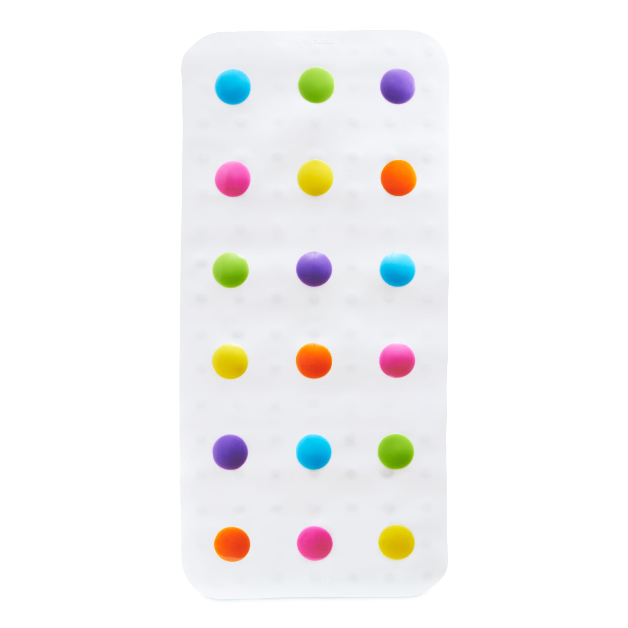 munchkin-dandy-dots-tapis-de-bain-b-b-antid-rapant-77x36-cm image 1