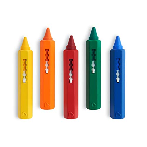 munchkin-crayons-de-bain-lavables-jouet-de-bain-ensemble-de-5-crayons image 6