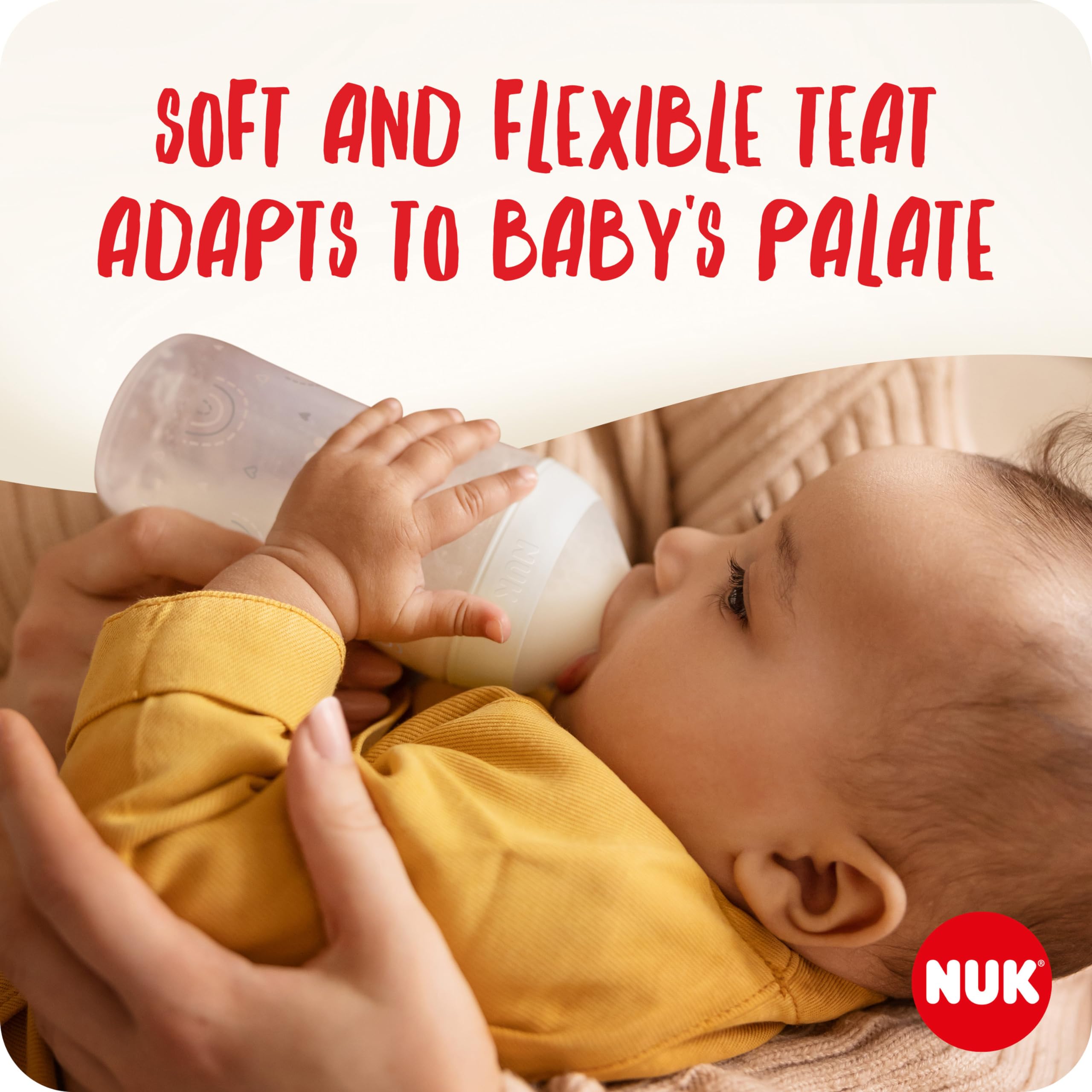 nuk-perfect-match-biberon-150-ml-0-mois-t-tine-s-silicone-arc-en-ciel-anti-coliq image 2