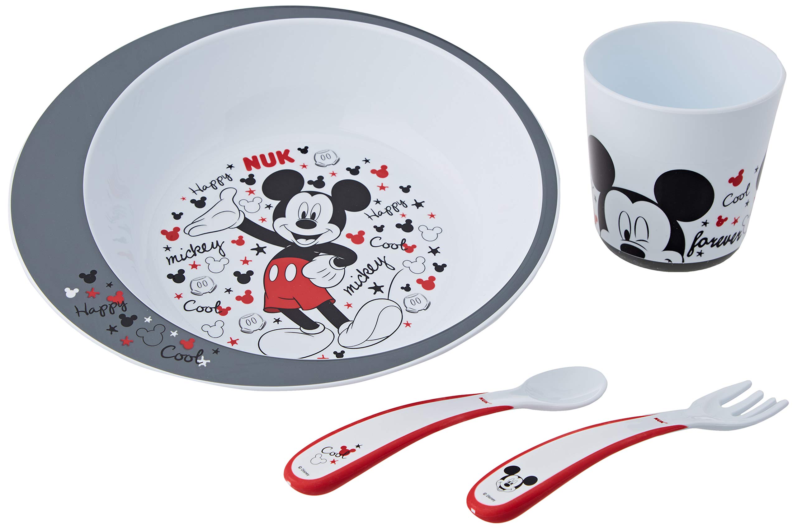 nuk-ensemble-vaisselle-b-b-disney-mickey-mouse-6-mois-assiette-fourchette-cuill- image 4