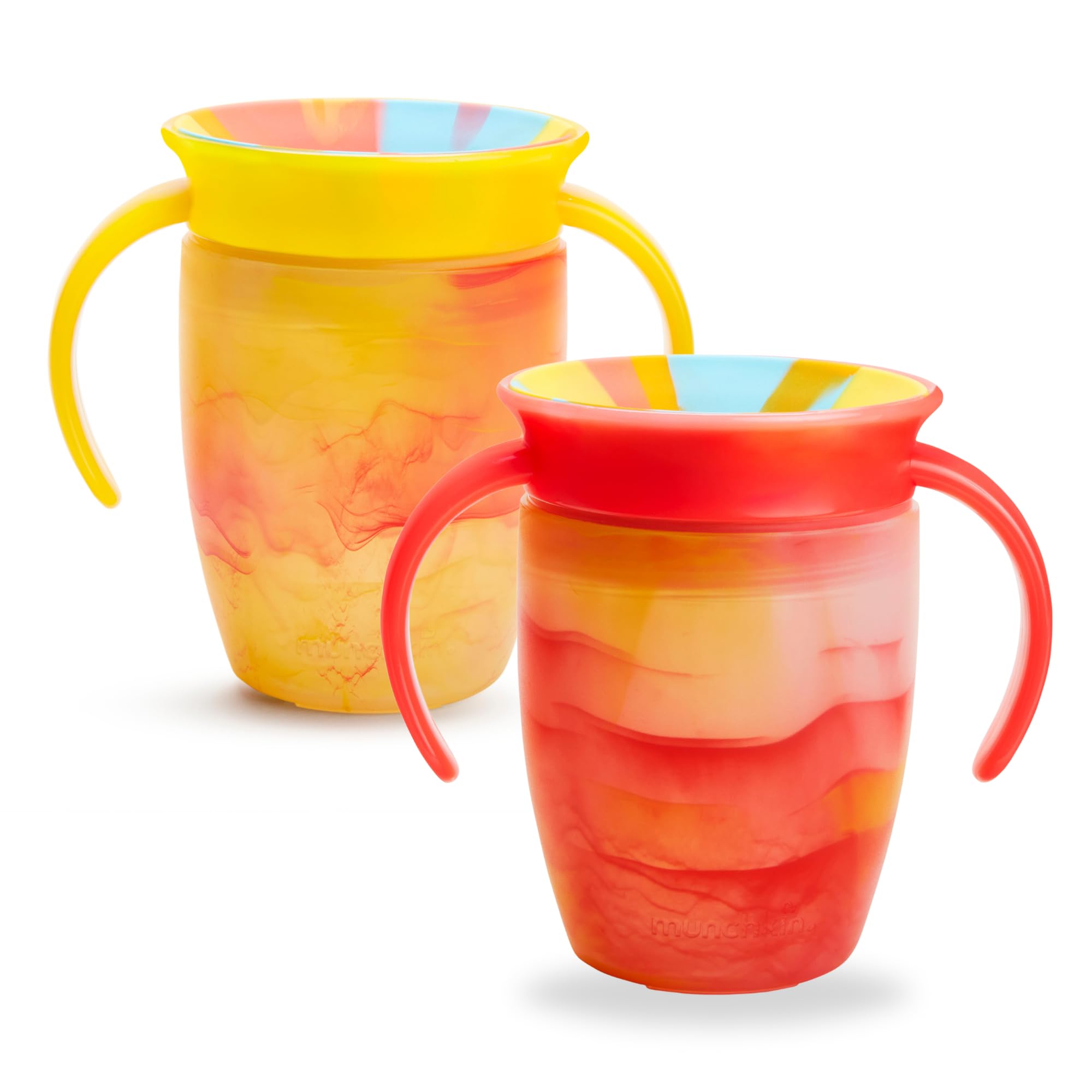 munchkin-miracle-360-tasse-d-apprentissage-6-mois-207-ml-bleu-jaune-lot-de-2 image 6
