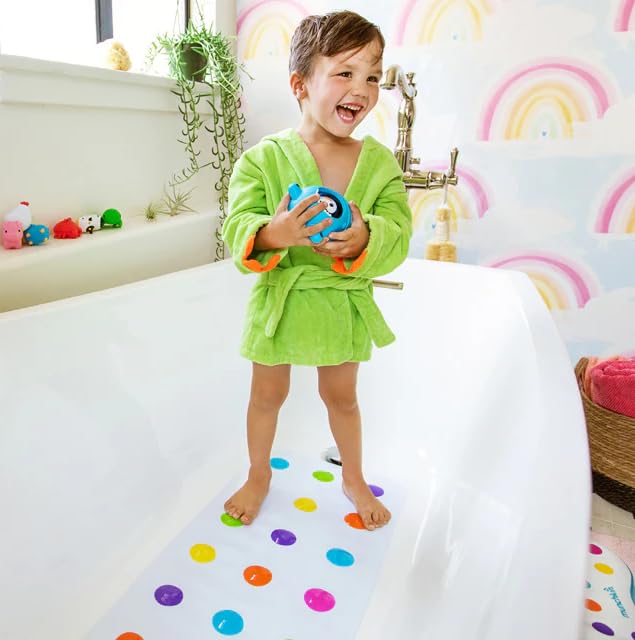 munchkin-dandy-dots-tapis-de-bain-b-b-antid-rapant-77x36-cm image 4