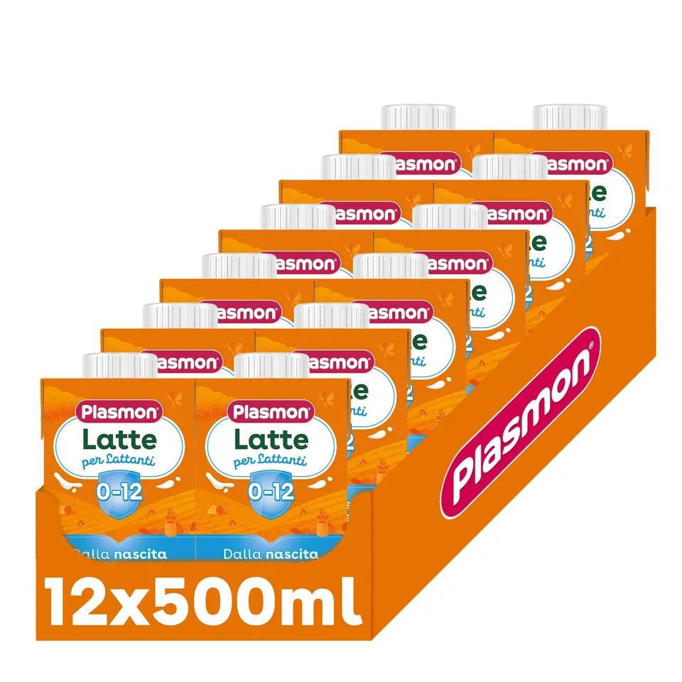 plasmon-nutrimune-lait-infantile-liquide-0-12-mois-12x500-ml image 1