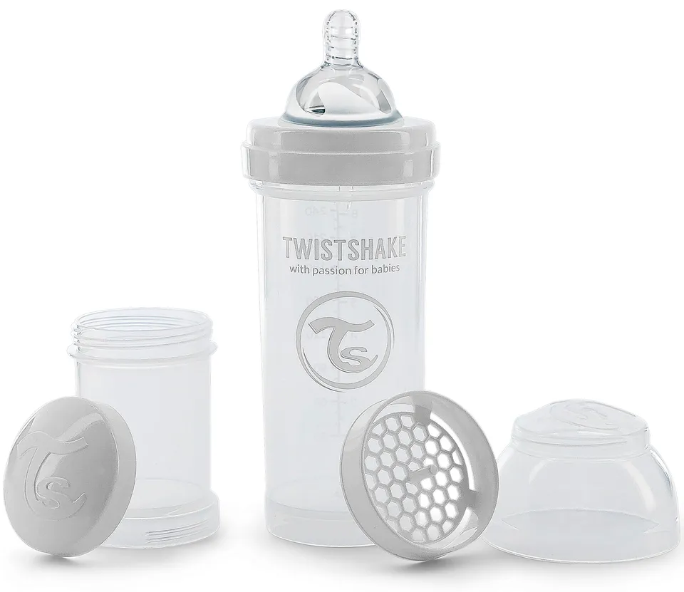 twistshake-biberon-anti-colique-260-ml-blanc-2-mois image 1
