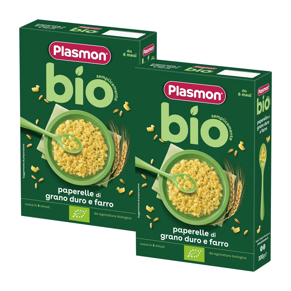 plasmon-pastina-bio-petits-canards-paperelle-2x300g-d-s-6-mois image 1