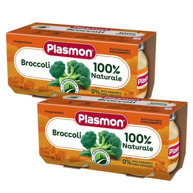 plasmon-omogeneizzato-verdura-broccoli-petits-pots-brocoli-b-b-2x-2x80g image 1