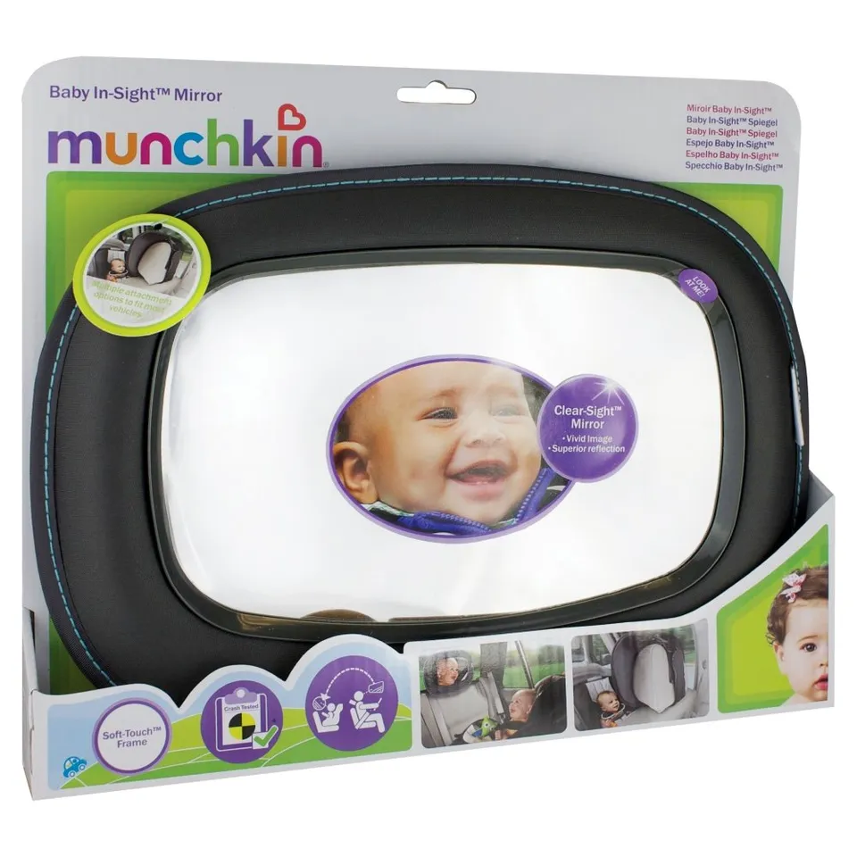 munchkin-baby-in-sight-miroir-auto-grand-format-pour-b-b-convexe-grand-angle-ant image 1