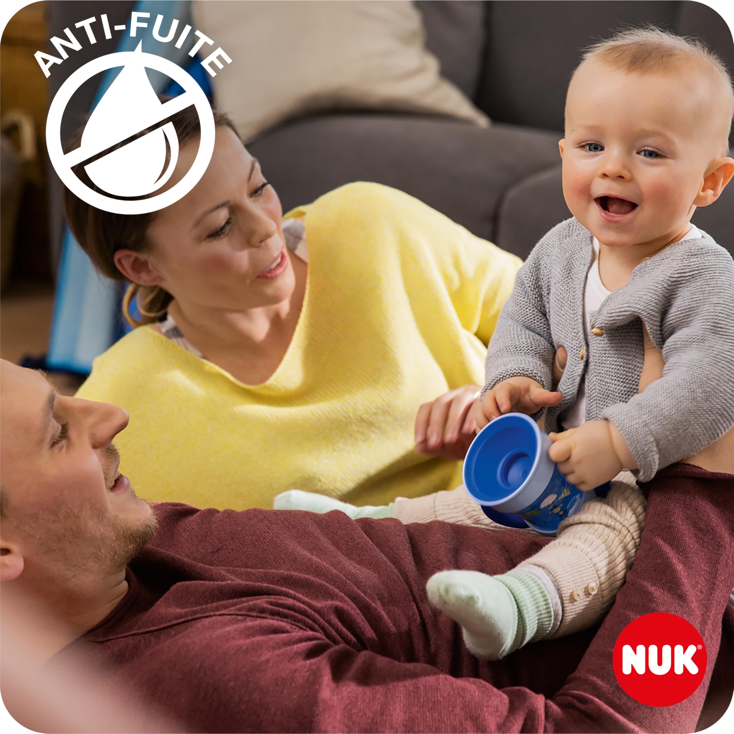 nuk-mini-magic-cup-160-ml-360-6-mois-blanc-tasse-antifuite-poign-es image 4