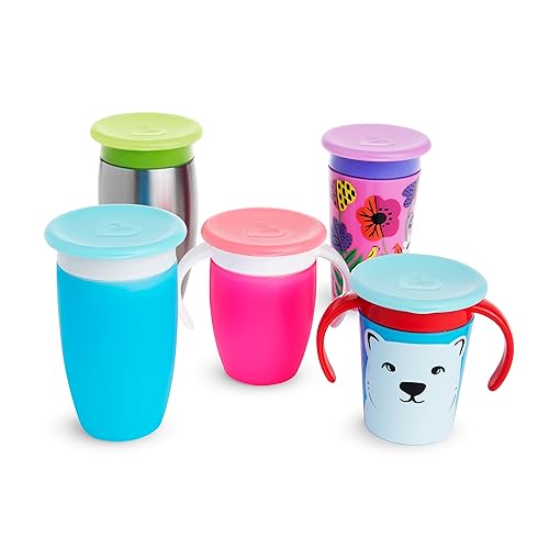 munchkin-miracle-couvercles-de-protection-pour-tasses-sippy-pack-de-4-multicolor image 7