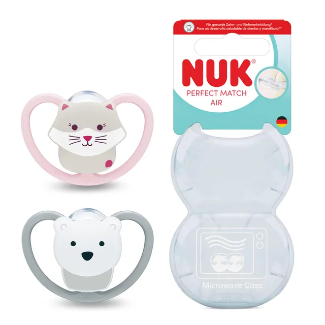 nuk-perfect-match-air-sucettes-6-18-mois image 1