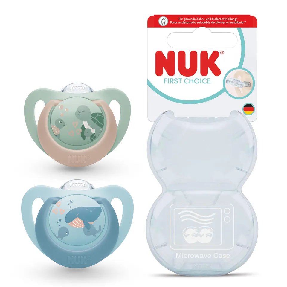nuk-sucettes-first-choice-6-18-mois-lot-de-2 image 1