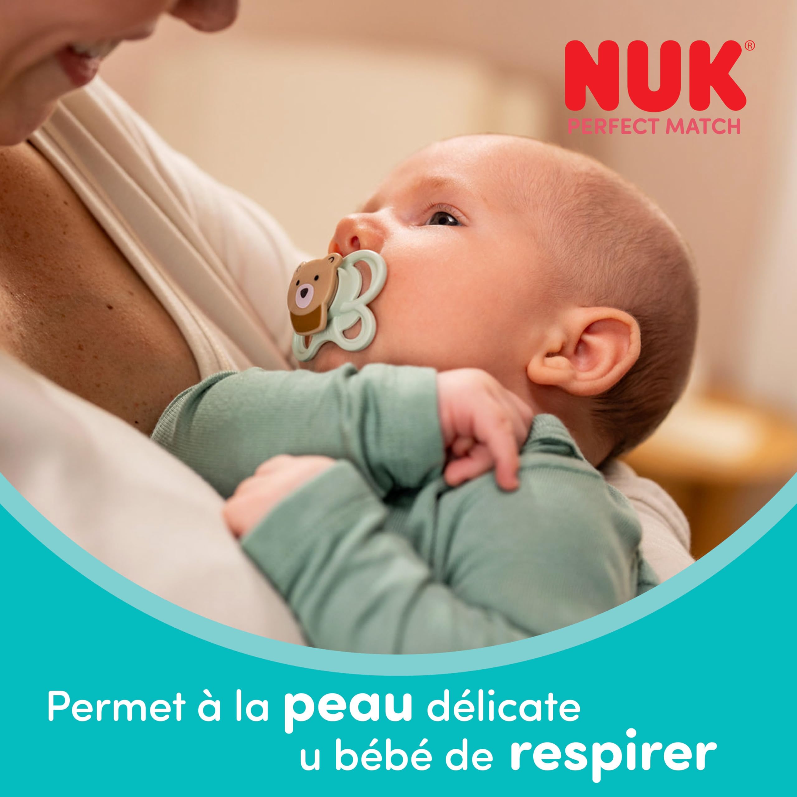 nuk-perfect-match-air-sucette-nouveau-n-0-2-mois-renard-ours-lot-de-2 image 2