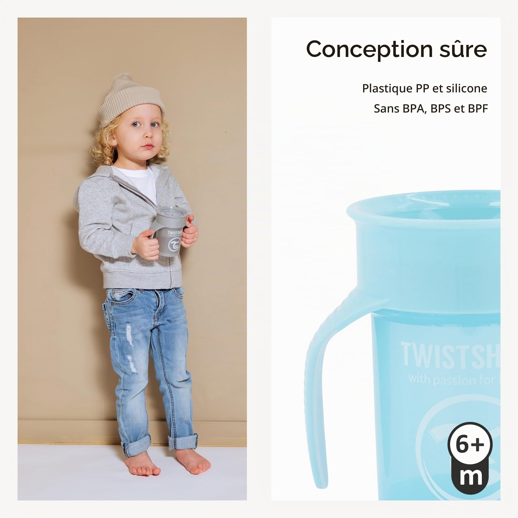 twistshake-tasse-360-gobelet-apprentissage-230-ml-avec-poign-es-blanc-6-mois image 3