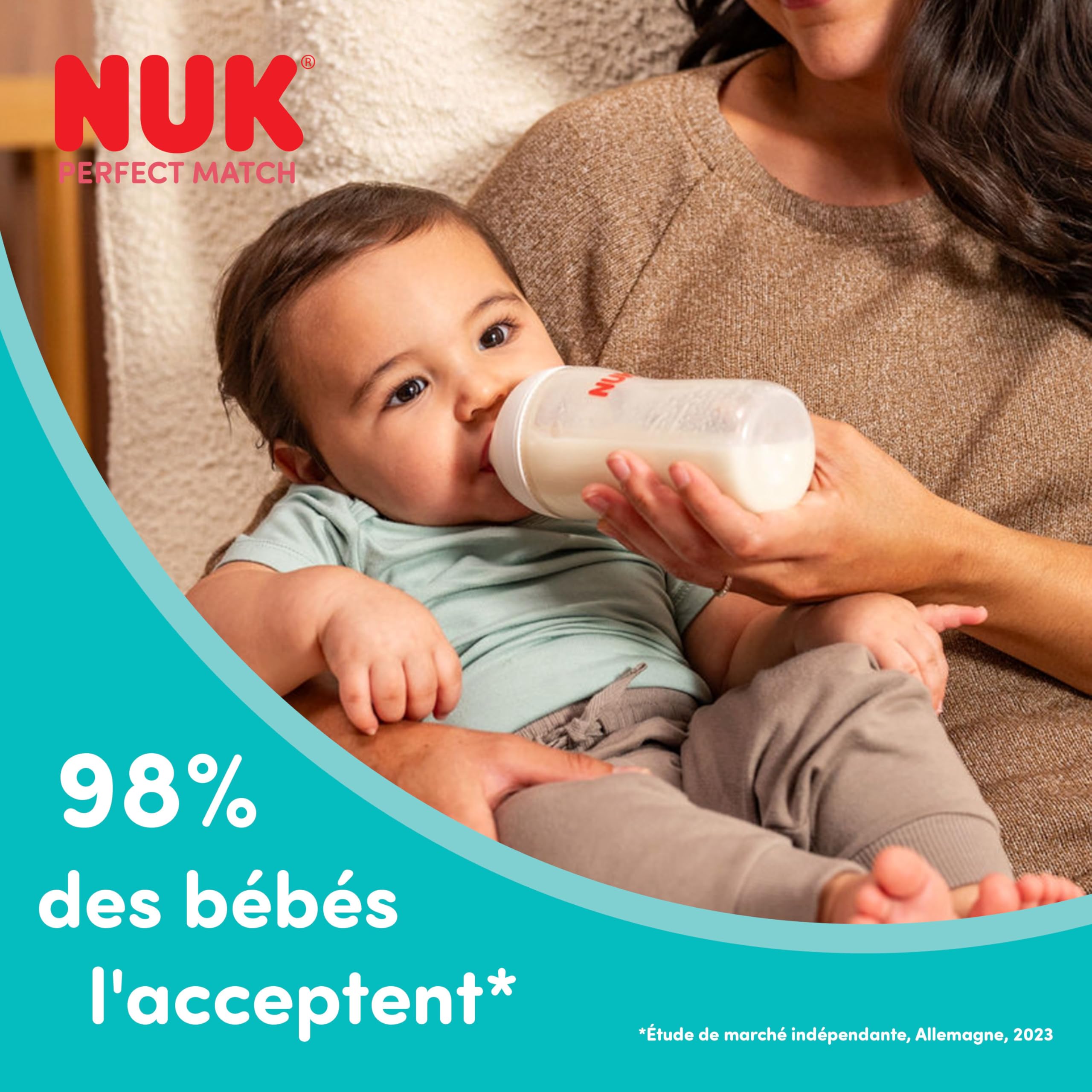 nuk-perfect-match-biberon-260-ml-3-mois-tigrou image 7