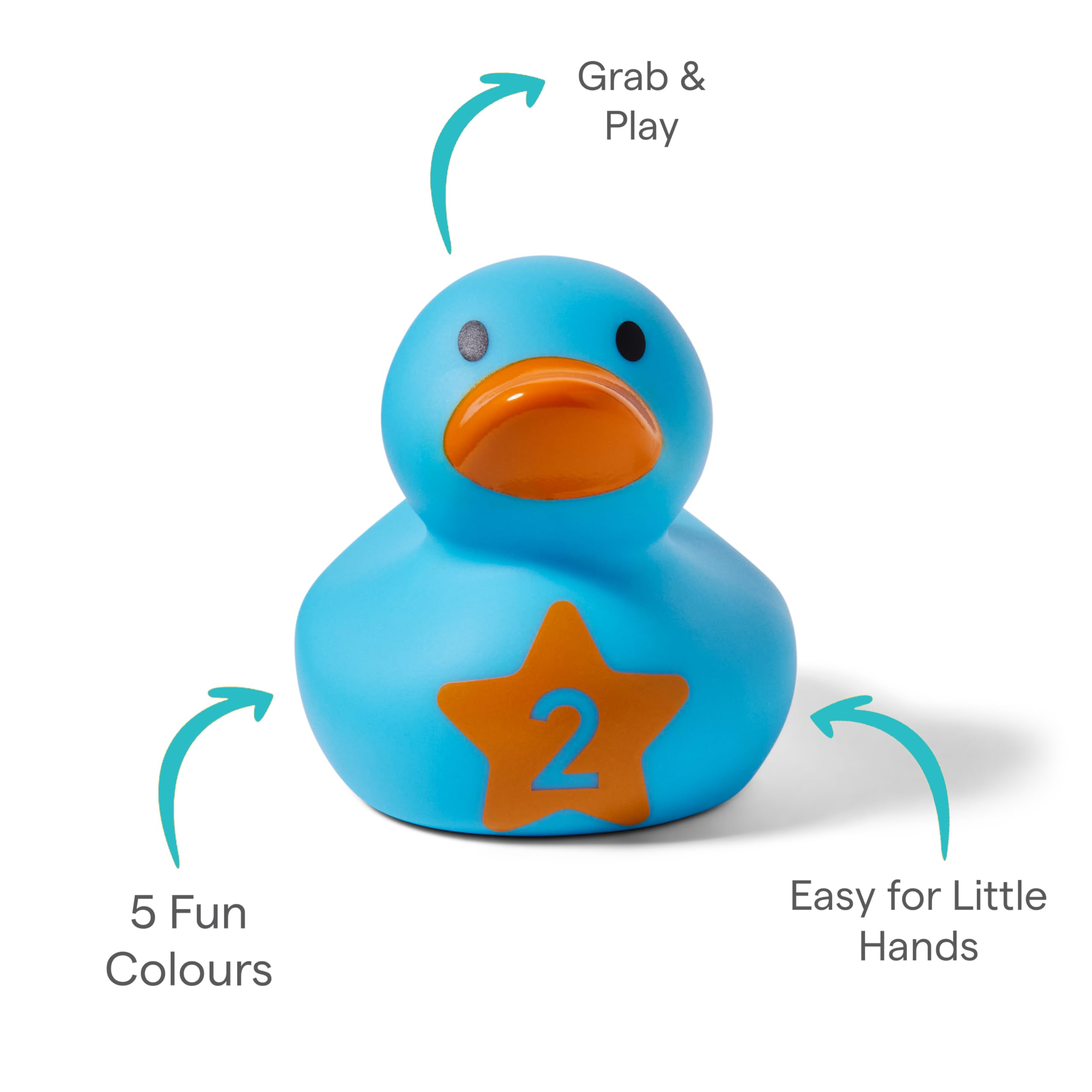 munchkin-jouets-de-bain-5-canards-chiffres-jeux-ducatifs-b-b-0-mois image 3