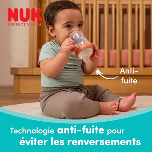 nuk-perfect-match-learner-becs-silicone-6-mois-et-lot-de-2 image 6