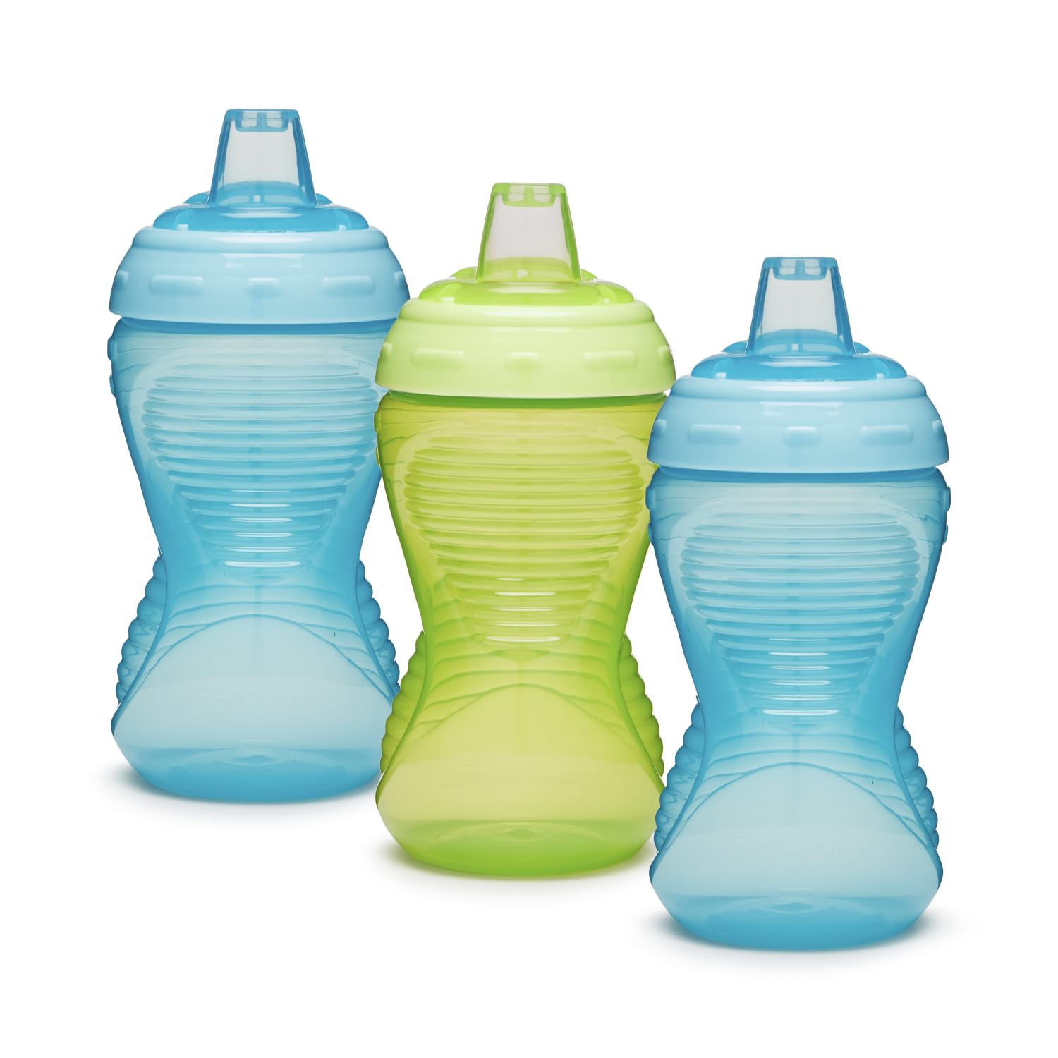 munchkin-mighty-grip-tasse-d-apprentissage-296-ml-lot-de-3-rose-vert image 6