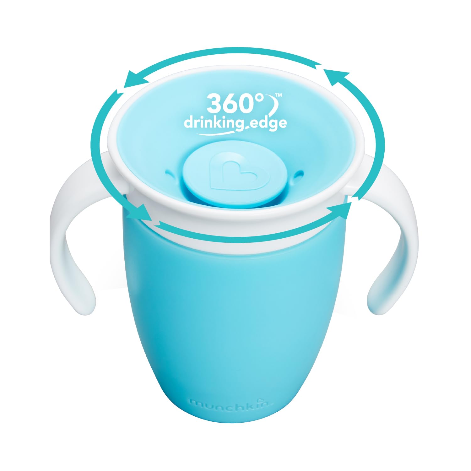 munchkin-miracle-360-tasse-bec-6-mois-207-ml-bleu-avec-poign-es image 2