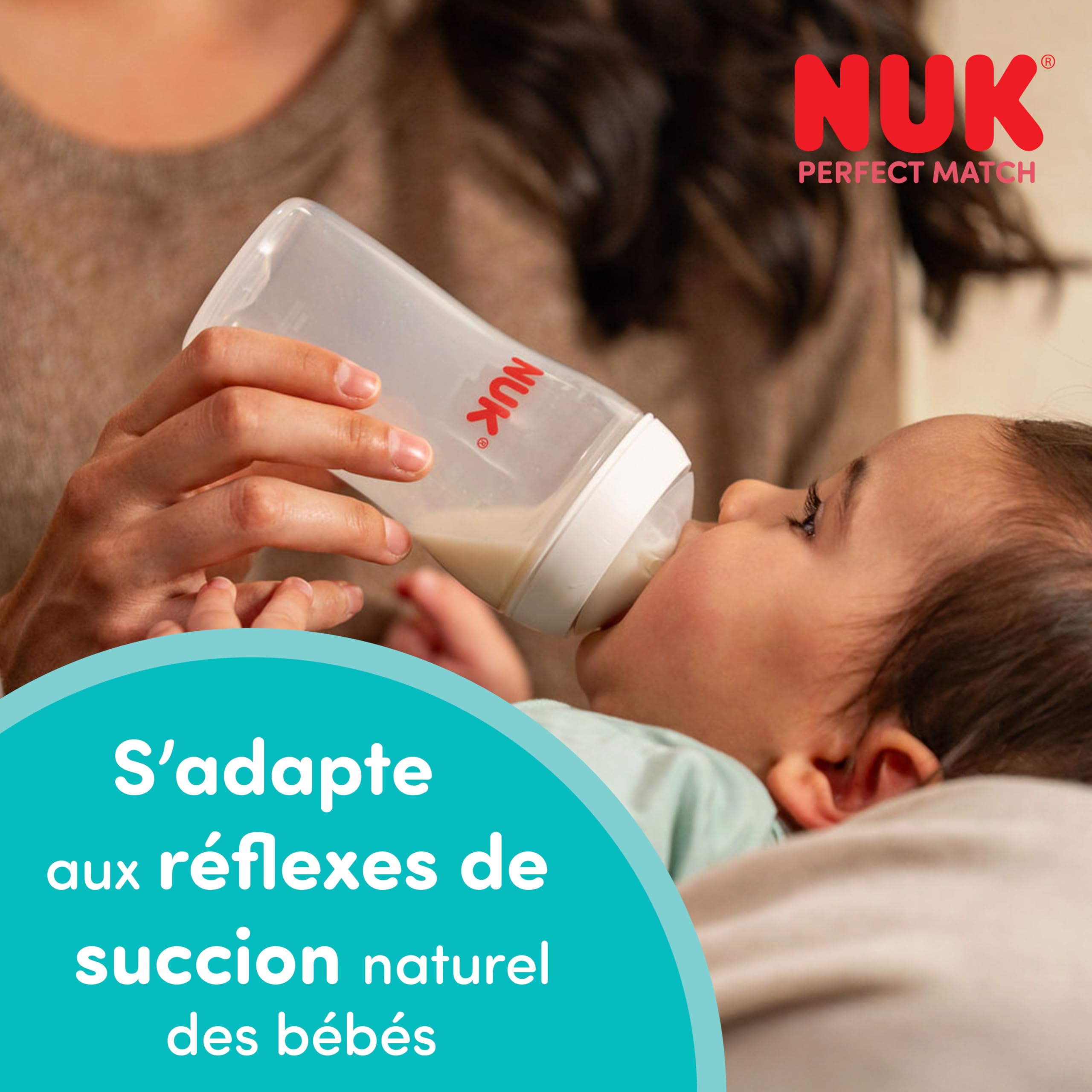 nuk-perfect-match-biberon-260-ml-3-mois-tigrou image 2