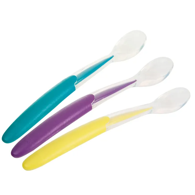 nuk-easy-learning-cuill-res-douces-silicone-lot-de-3 image 1