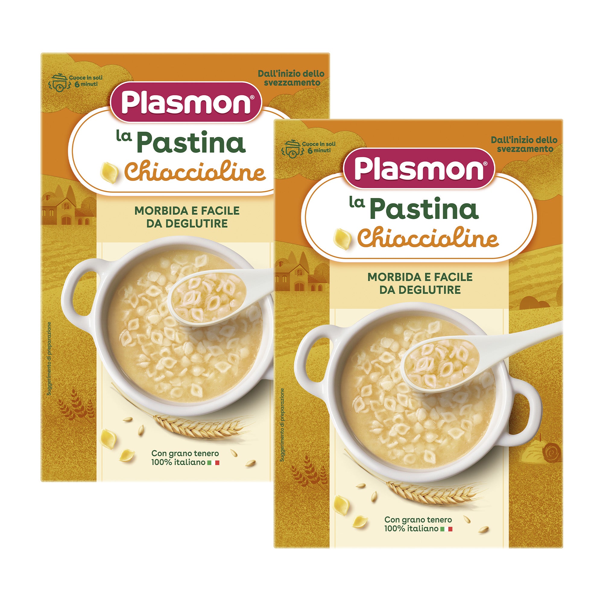 plasmon-pastina-petites-coquilles-chioccioline-2x300g image 1