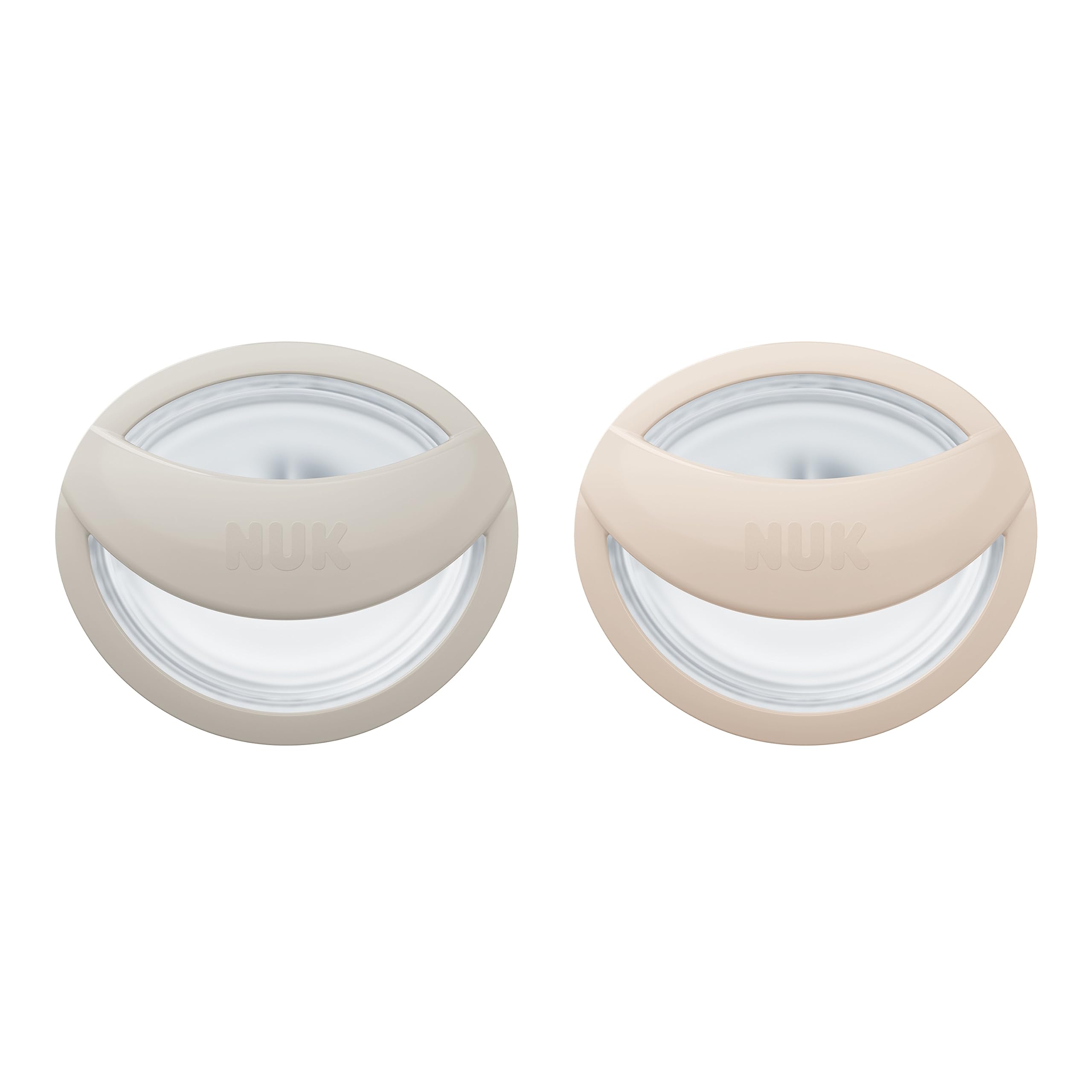 nuk-mommyfeel-sucette-b-b-0-9-mois-silicone-compatible-allaitement-gris-beige-et image 7