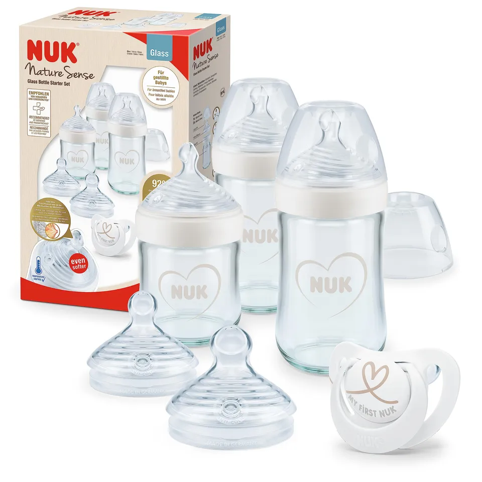nuk-nature-sense-coffret-biberons-verre-0-18-mois-7-pi-ces image 1