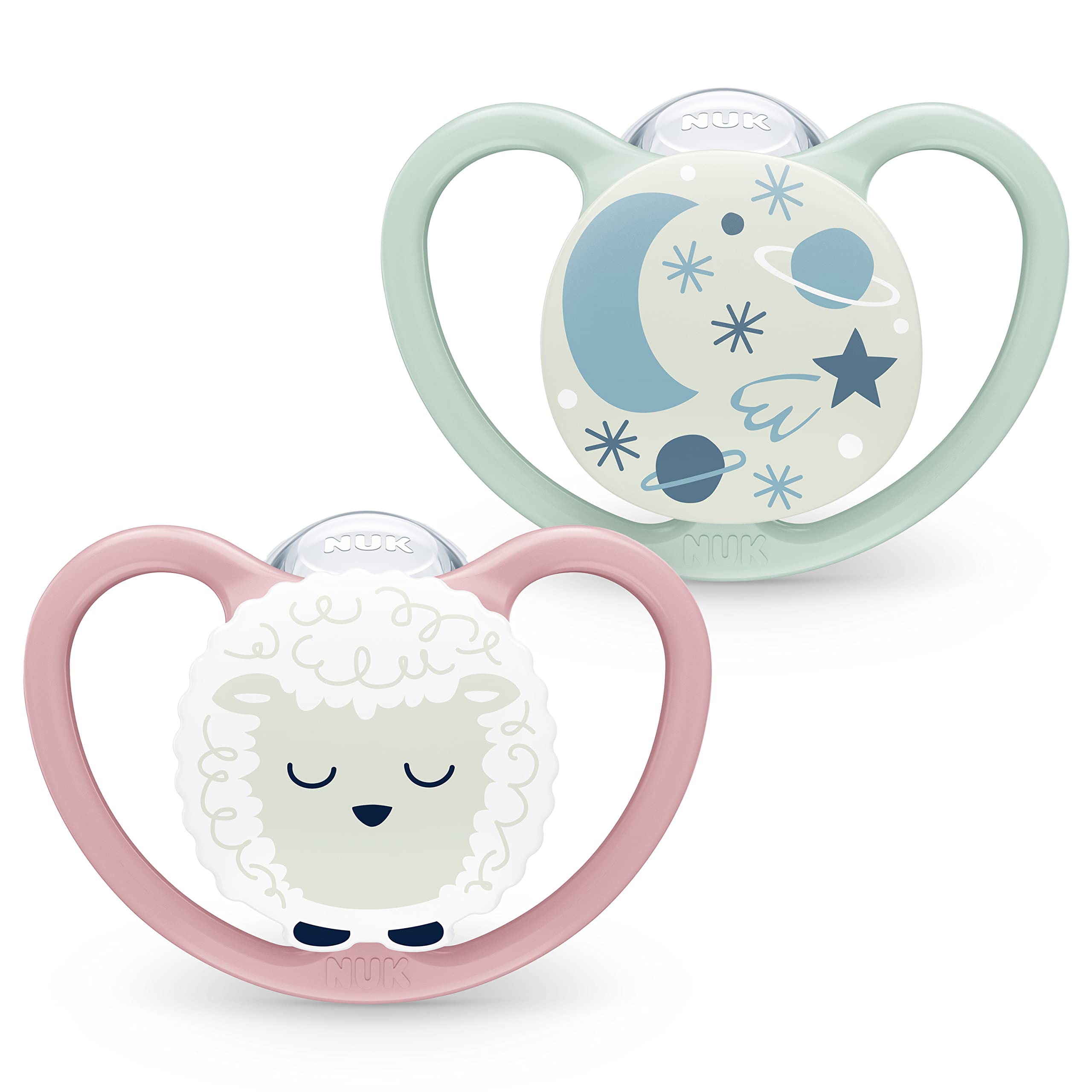 nuk-space-baby-sucette-b-b-6-18-mois-silicone-mickey-mouse-ventilation-extra-lar image 7
