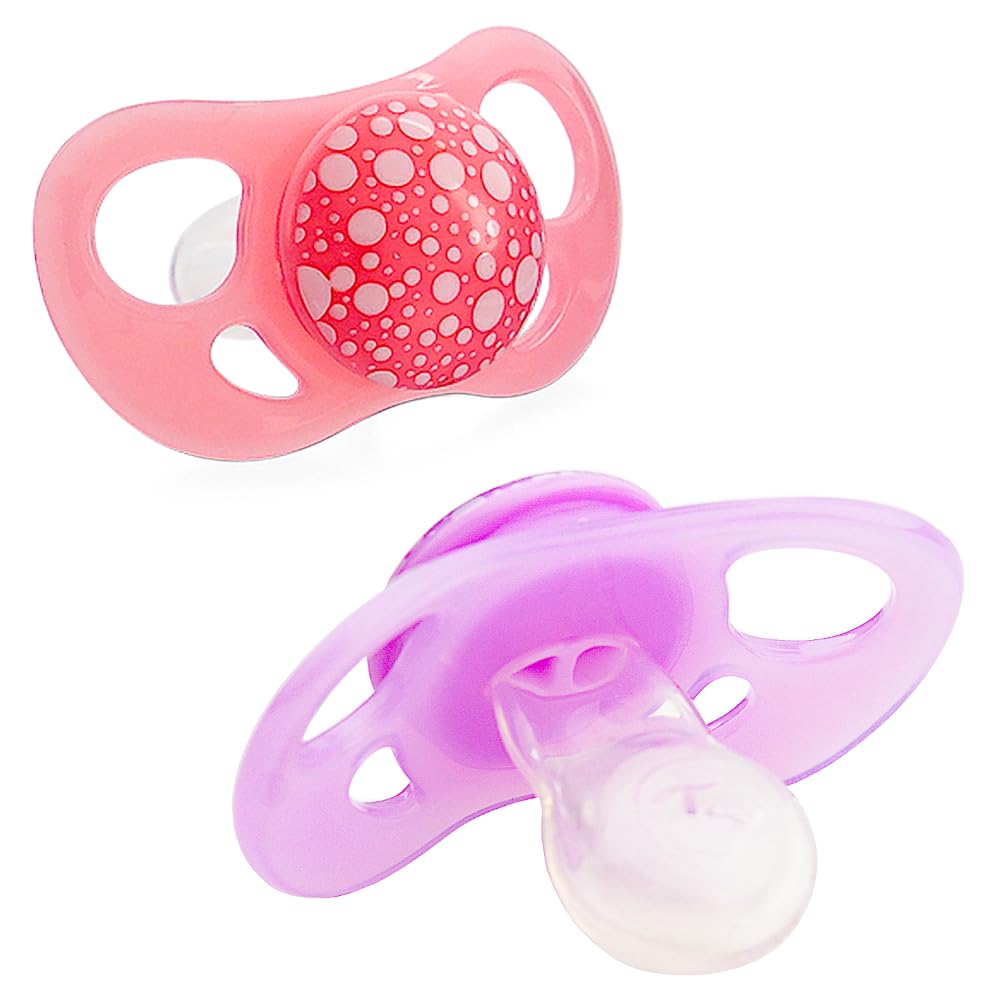 twistshake-sucettes-orthodontiques-0-6-mois-rose-violet-lot-de-2 image 2
