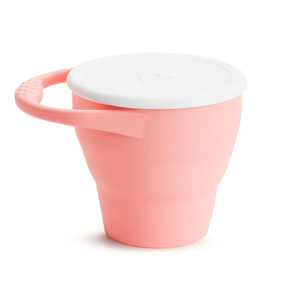 munchkin-snack-catcher-silicone-pot-go-ter-pliable-avec-couvercle-corail image 7
