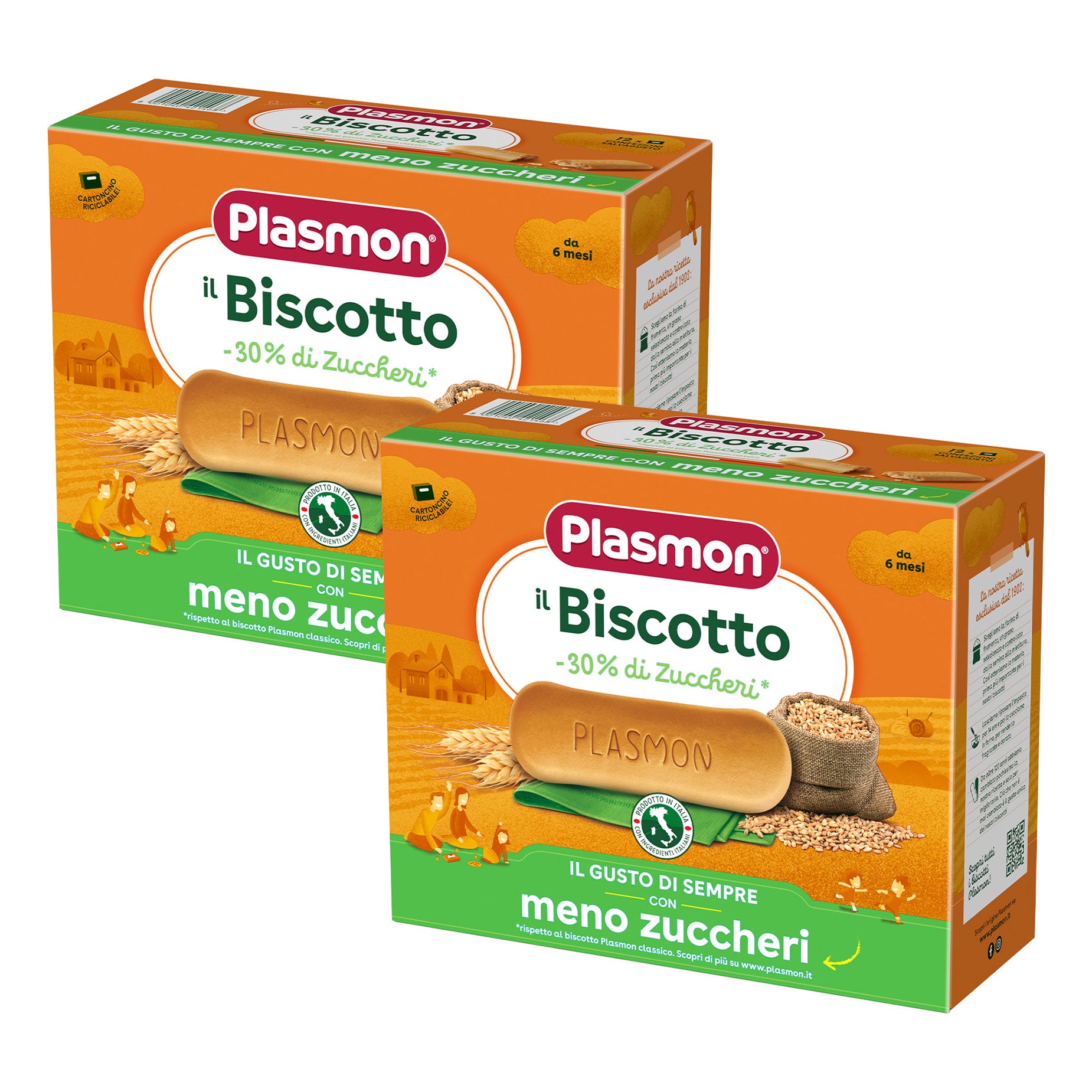 plasmon-biscotto-30-sucres-biscuit-b-b-2x720g image 1