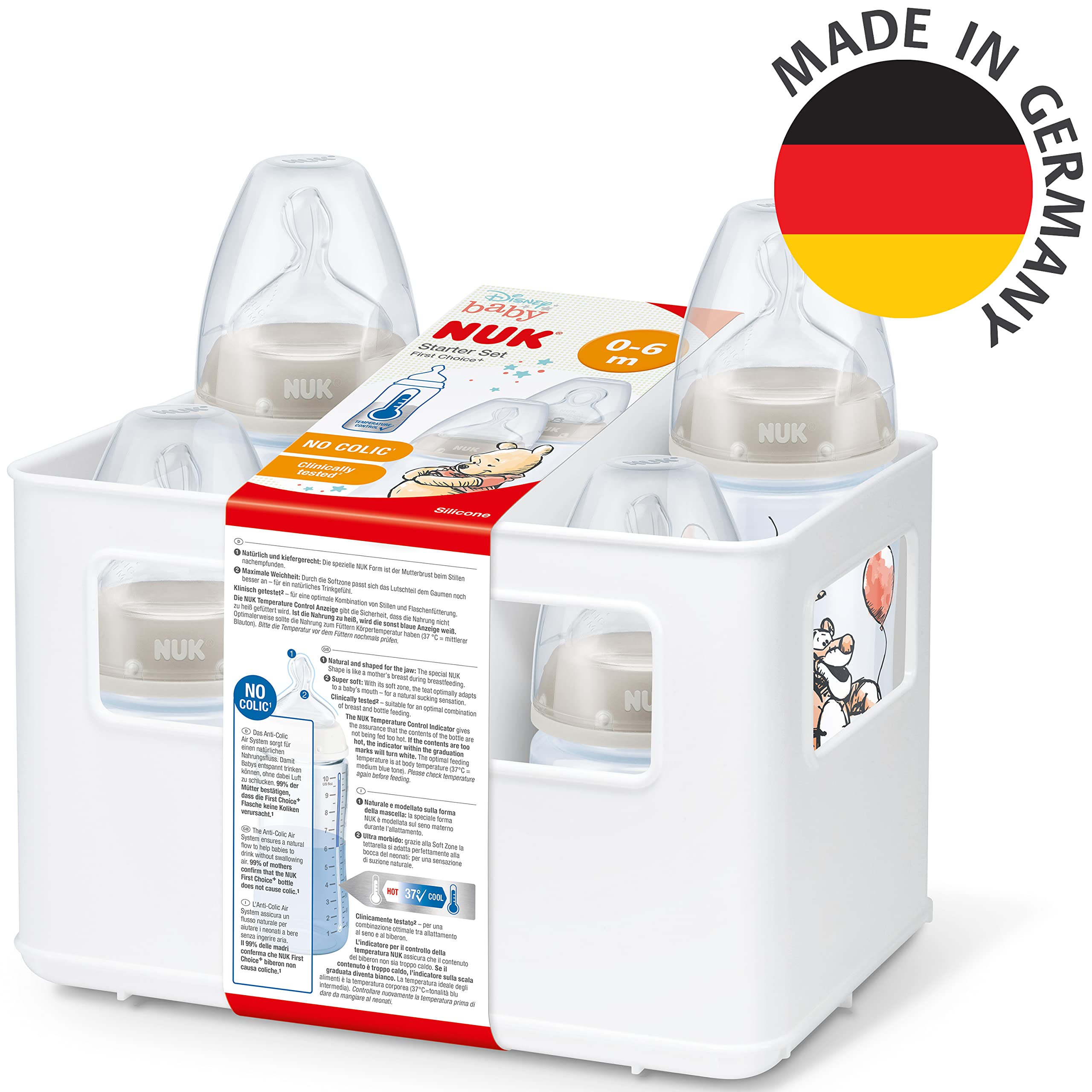 nuk-first-choice-set-4-biberons-anti-colique-0-6-mois-2x150-ml-2x300-ml-silicone image 7