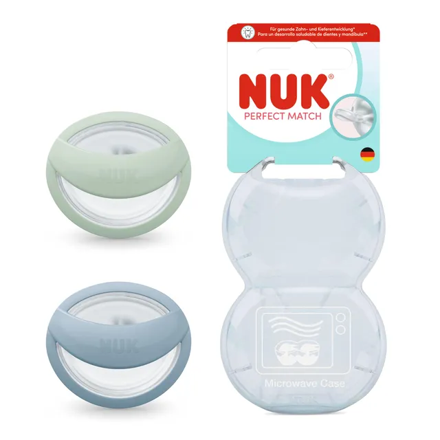 nuk-perfect-match-sucettes-orthodontiques-b-b-0-6-mois-compatible-allaitement-ve image 1