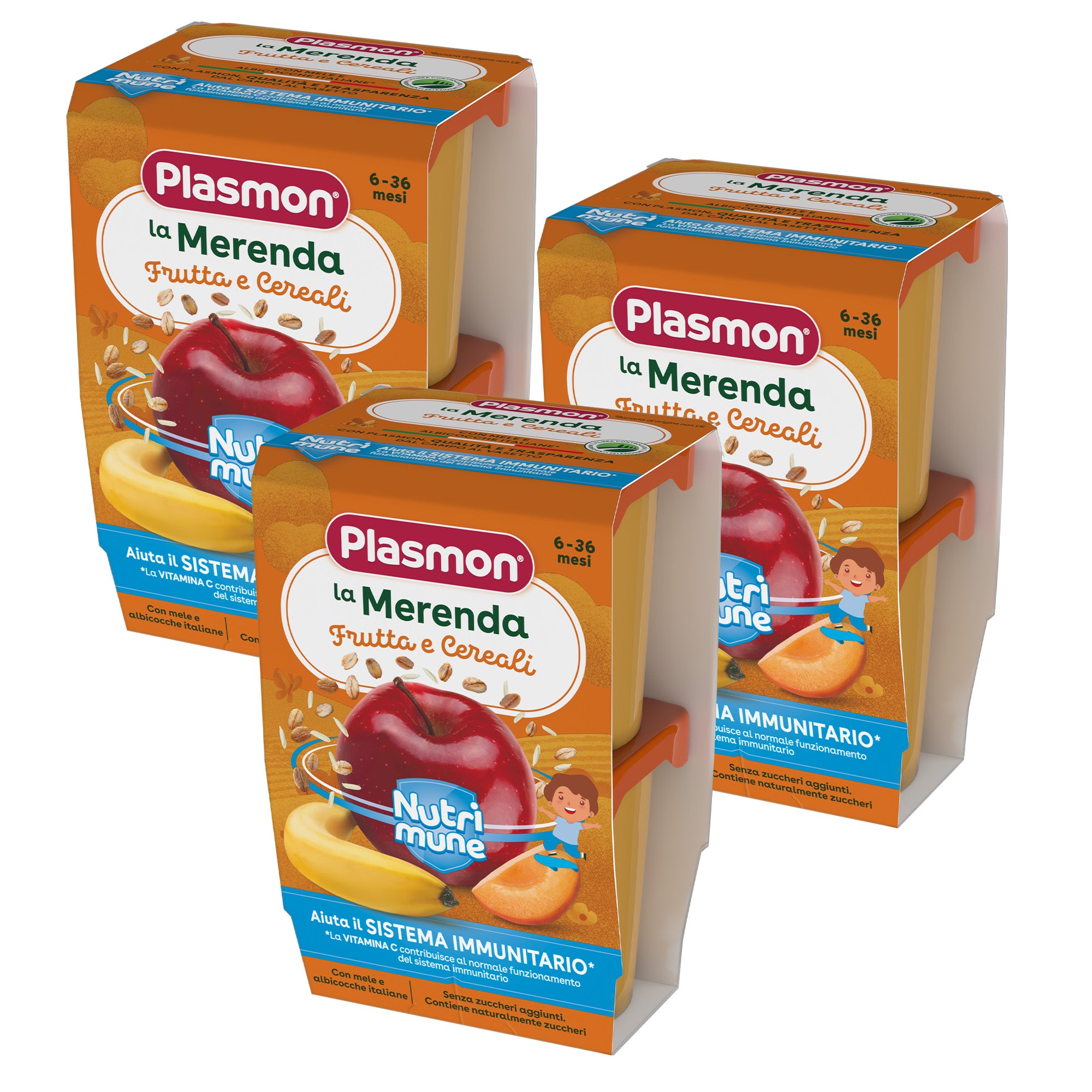 plasmon-merenda-nutri-mune-fruits-et-c-r-ales-3-x-2-x-120-g-go-ter-lact-b-b image 1