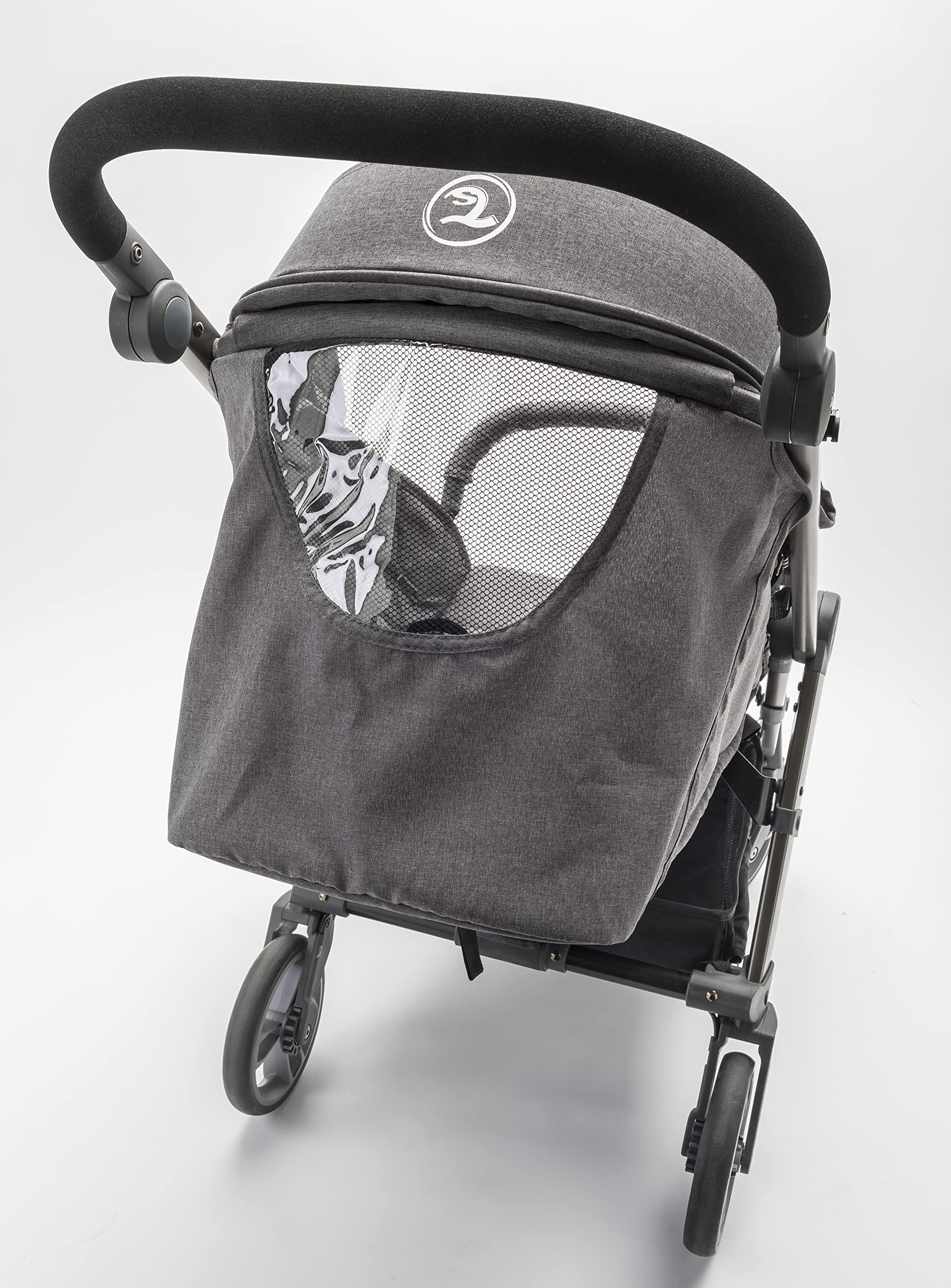 twistshake-poussette-compacte-pliable-grise-0-22-kg-avec-suspension image 2